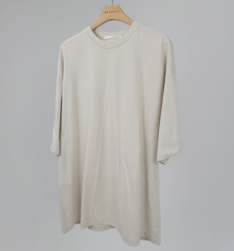 (10color/unisex) 20s Cotton Mega Over T-shirt