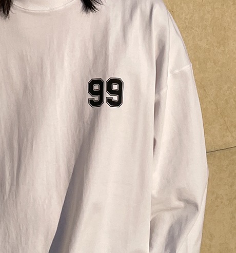 &quot;99&quot; Oversized Bio Washed Long sleeves