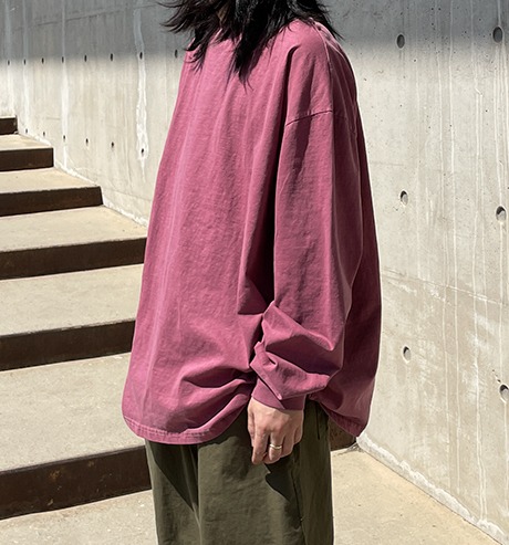 20s Pigment Oversized Long Sleevess