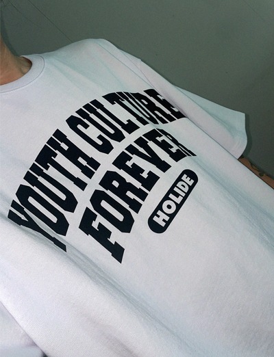 Youth Culture Logo Over T-shirts