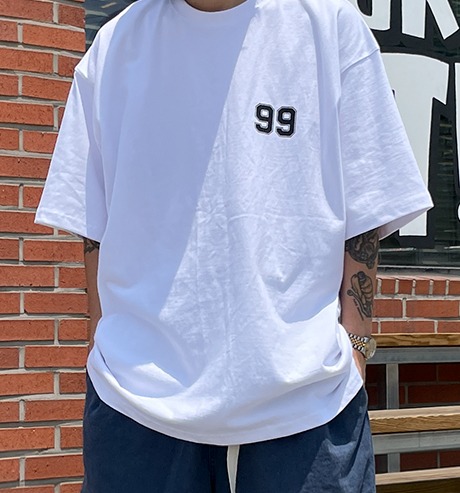 &quot;99&quot; Oversized Bio Washed 1/2 Tee
