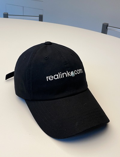 (3color/unisex) &#039;realink.com&#039; Cotton Ball Cap