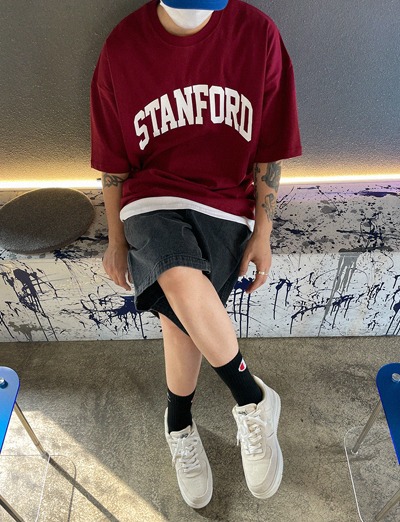 Stanford Over 1/2 T-shirts
